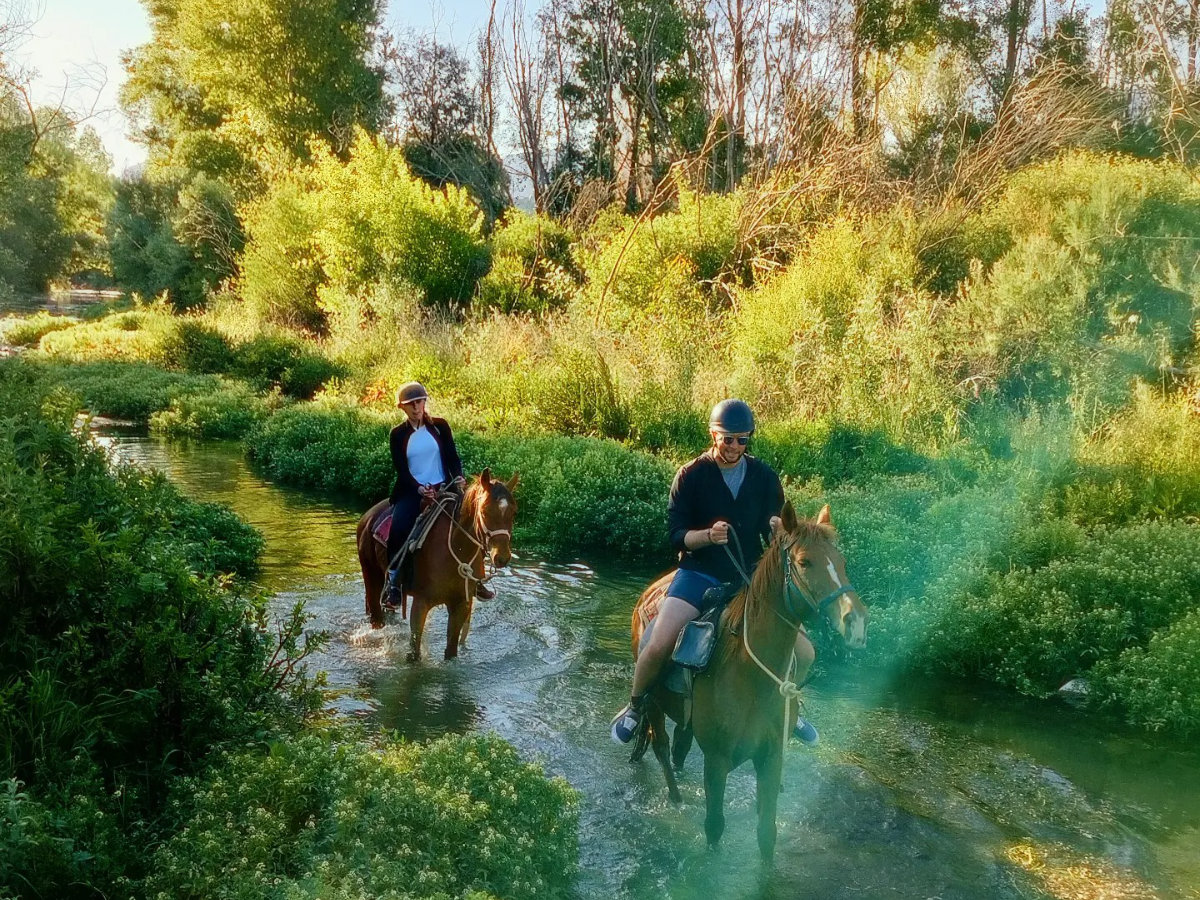 Escursione a cavallo nell'Alcantara